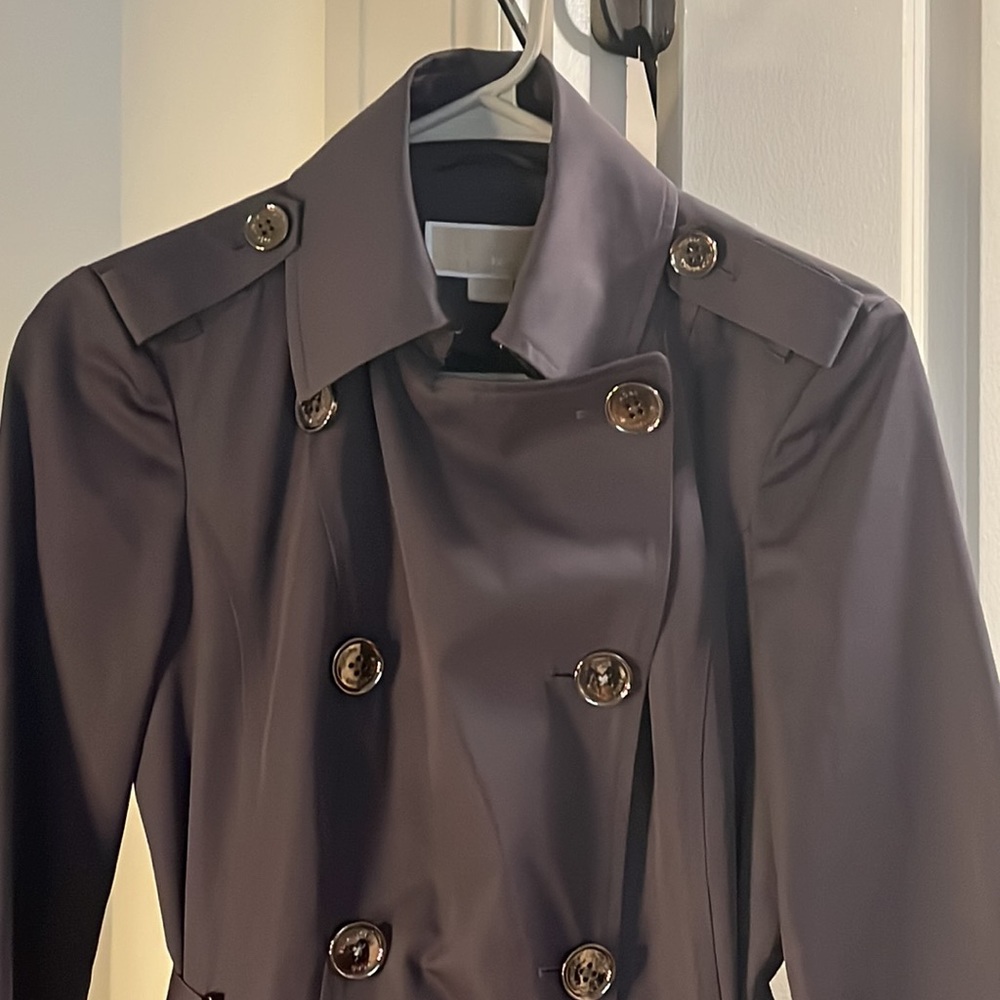 Michael Kors double breasted belted trench coat size XS